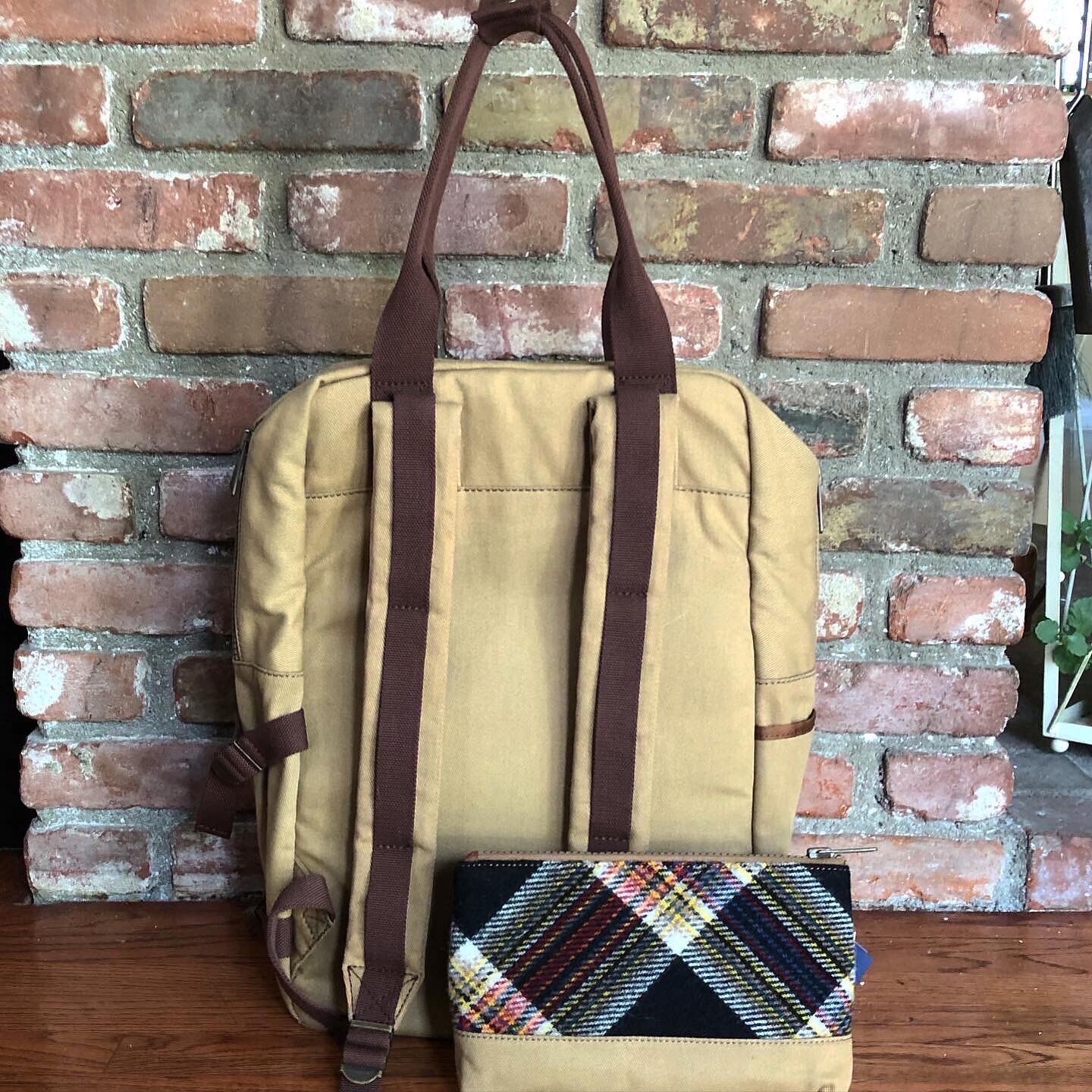 Lucky Brand Pendleton Timberline Twill Backpack w/ Small Zip Pouch