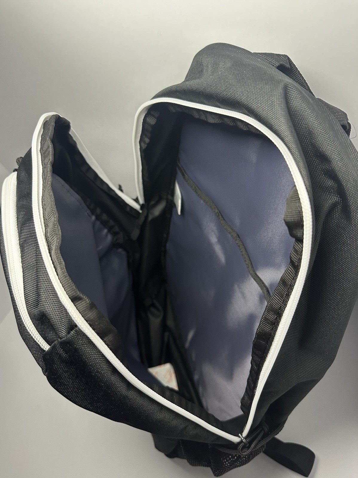 adidas BTS Originator Backpack Black/White 3-Stripes Zip Pockets Medium