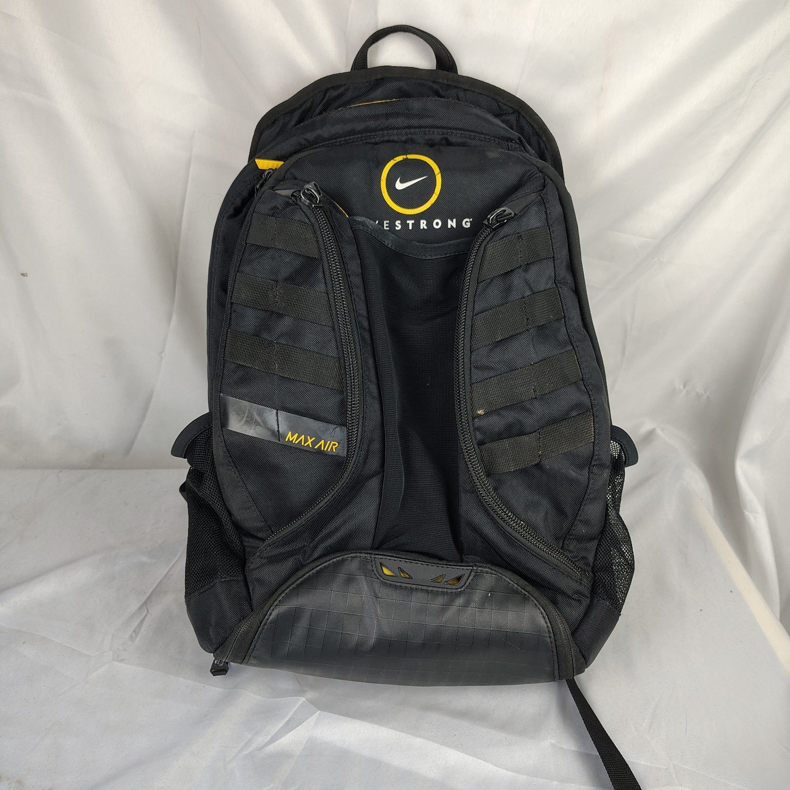 Nike Max Air LiveStrong Lance Armstrong Backpack Black/Yellow
