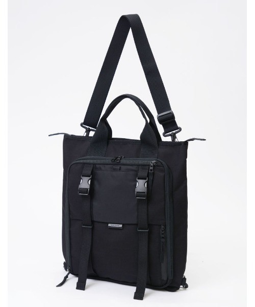 Master-Piece Masterpiece MSPC squared Backpack Black 224101 Made in Japan