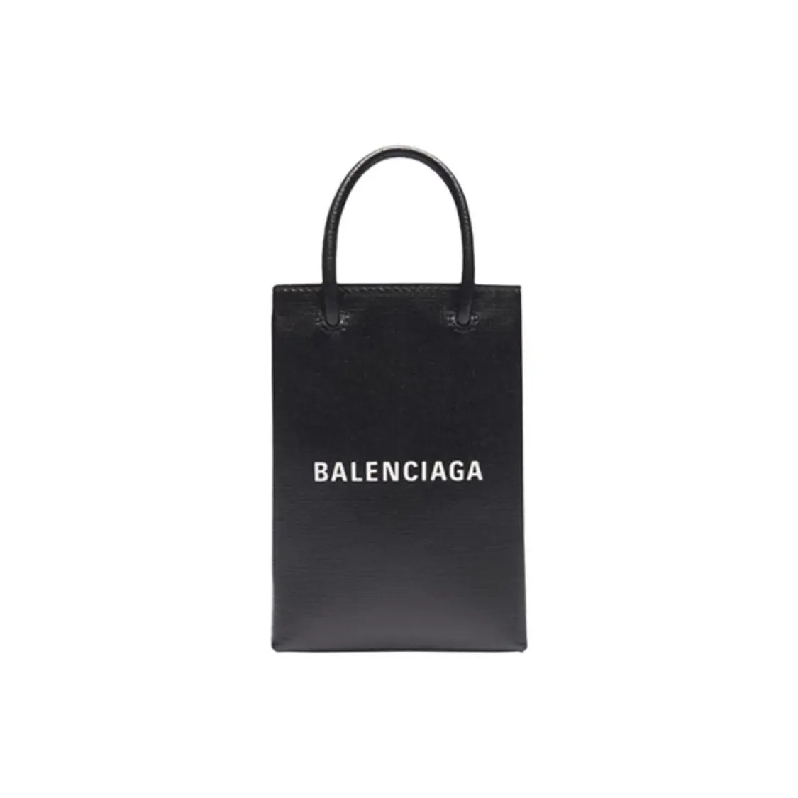 Balenciaga Shopping Collection Single Shoulder Bag Unisex 4.7x2x7.1 in
