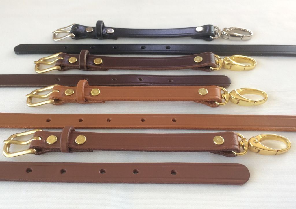 5/8″ or1″Quality Adjustable Leather Replacement Cross Body Bags Purses 4 Colors