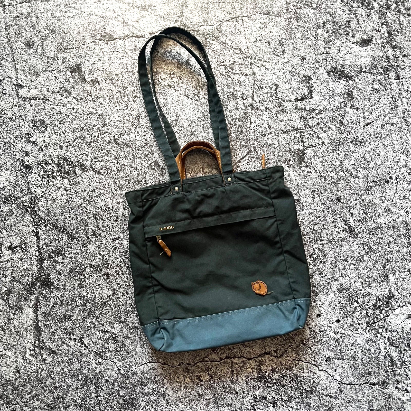 Fjallraven Totepack No. 1 G-1000 Backpack Messenger Bag Blue Size – One Size