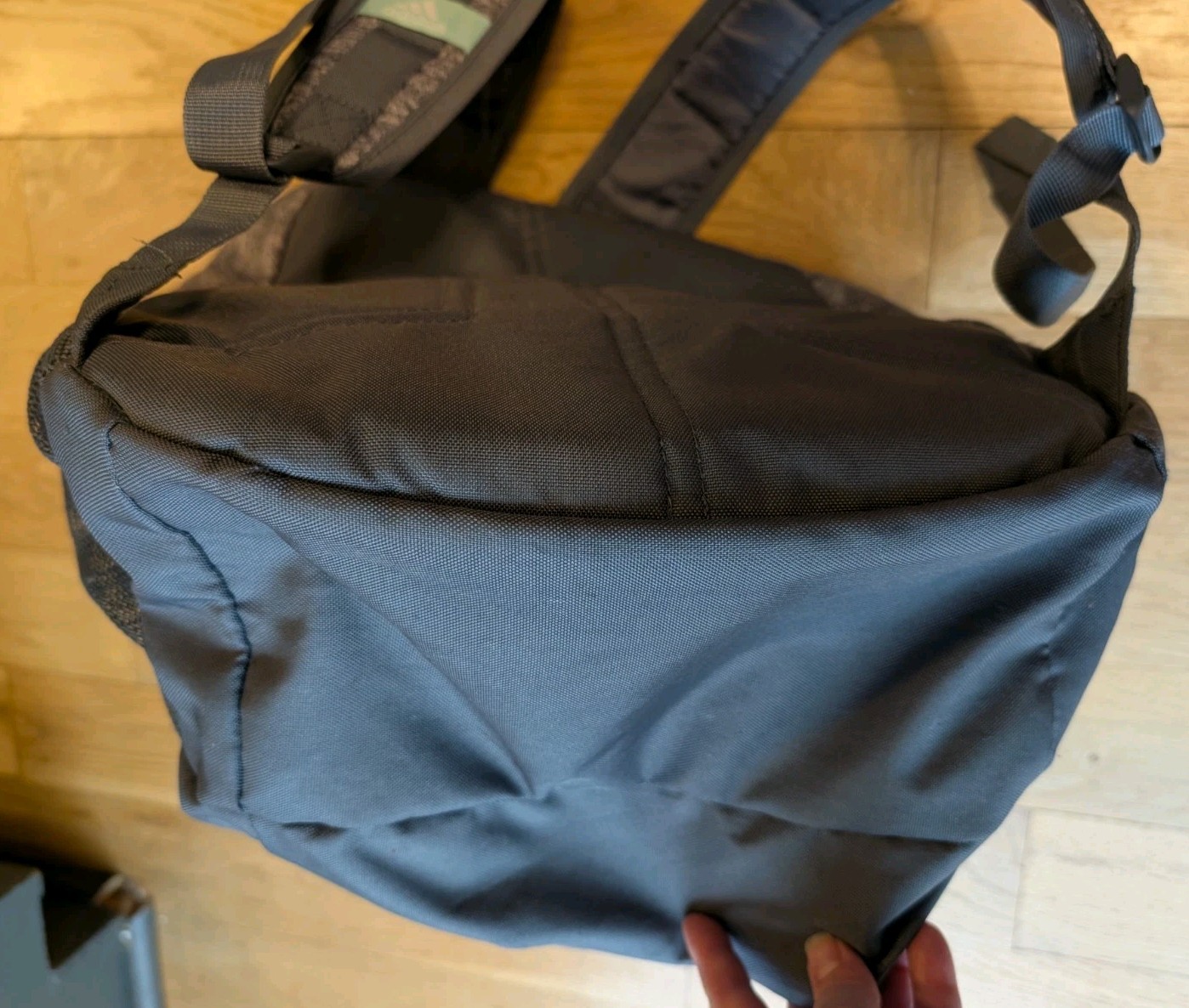 Adidas Excel 6 Backpack Jersey Onix Grey Fits 15″ Laptop Loadspring Straps