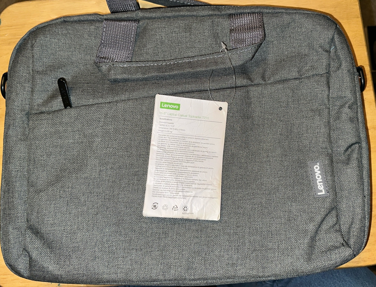 Lenovo 15.6 Casual Top Loader T210