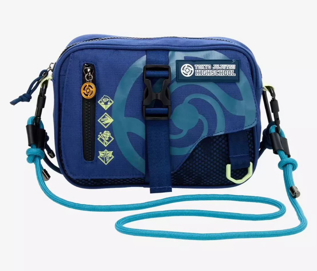 Jujutsu Kaisen Crossbody Bag Bungee Cord Icons Anime Shoulder Bag NEW!