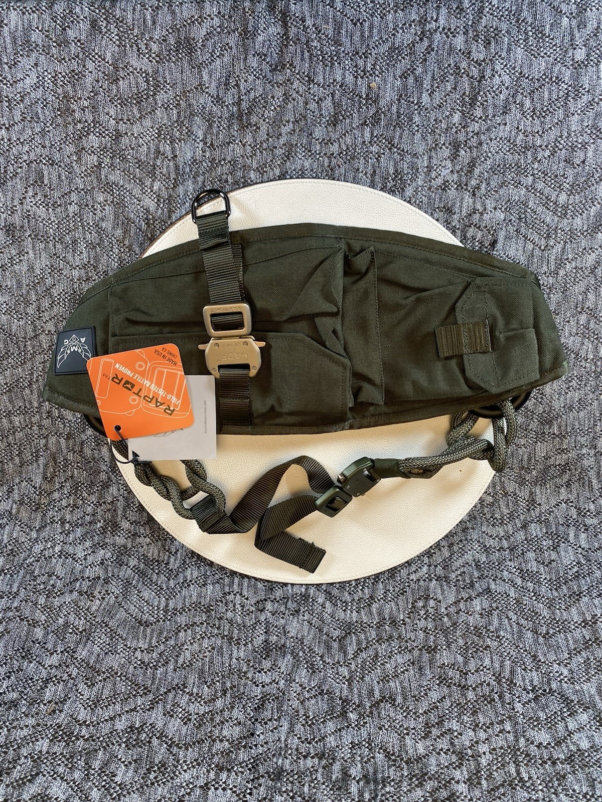 Atomic Mission Gear Gela Fanny Pack OD Green / Tan Buckle
