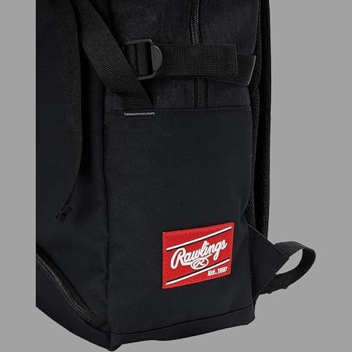 Rawlings Baseball Backpack 32L EBP11S03 Black/Clear W29cm x H51cm x D17cm　Japan