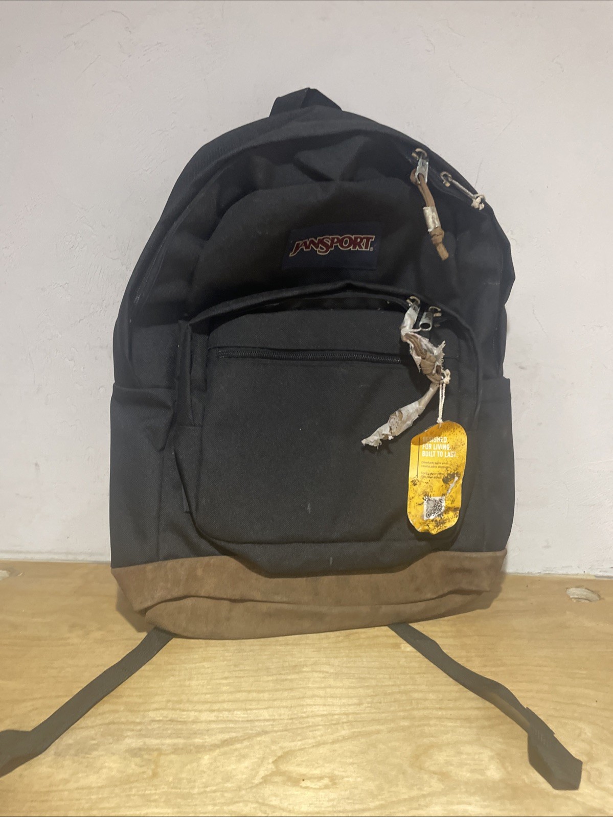 JanSport Main Campus Backpack Black/Brown