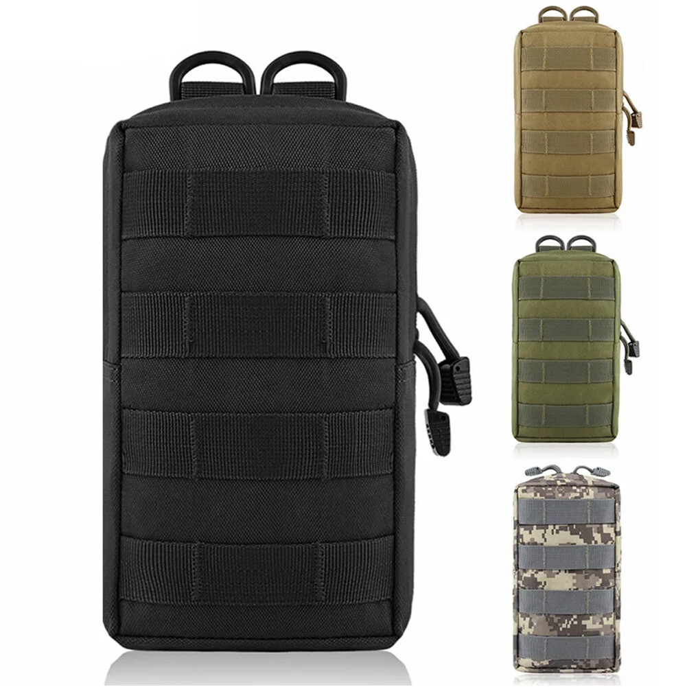 Tactical Molle EDC Pouch for Vest Backpack Belt Outdoor Waist Pack Military Bag