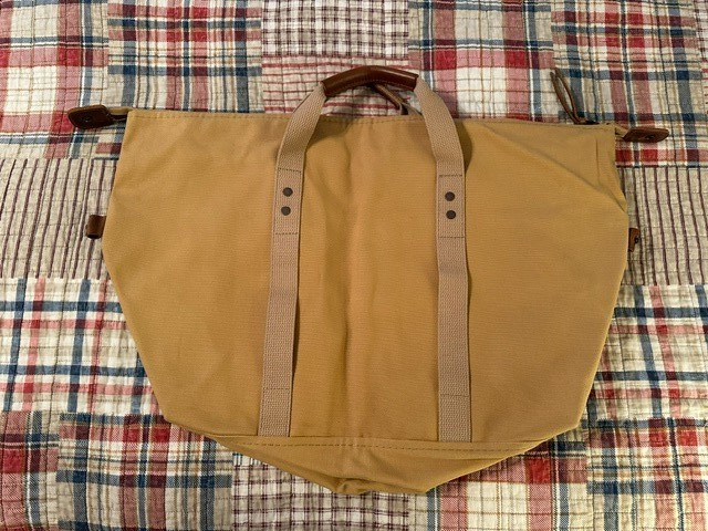 Pendleton Woolen Mills Brown Canvas Large Gym Bag NWT