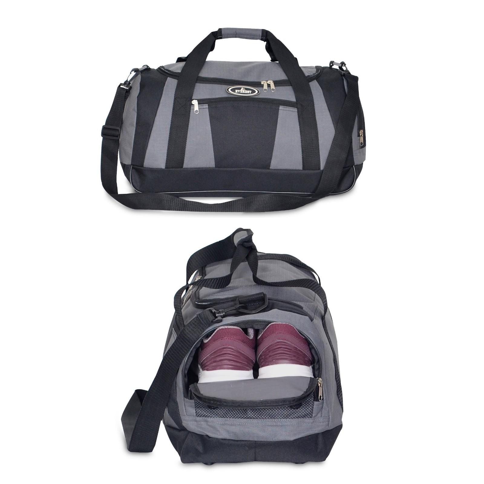 Gym Bag Sport Travel Wet Pocket Shoe Work out Duffle S225