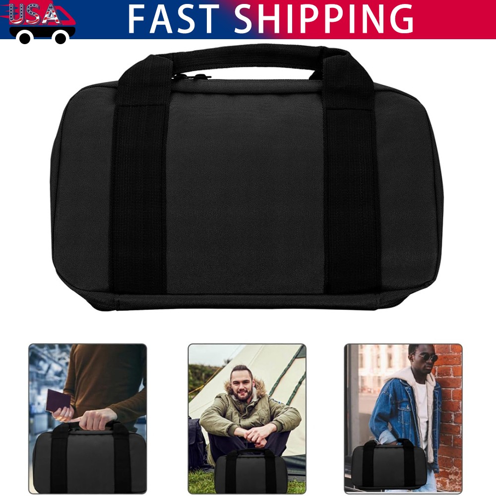 Men Portable Storage Bag for Cash Phone Card Durable Pocket Organizer for Travel