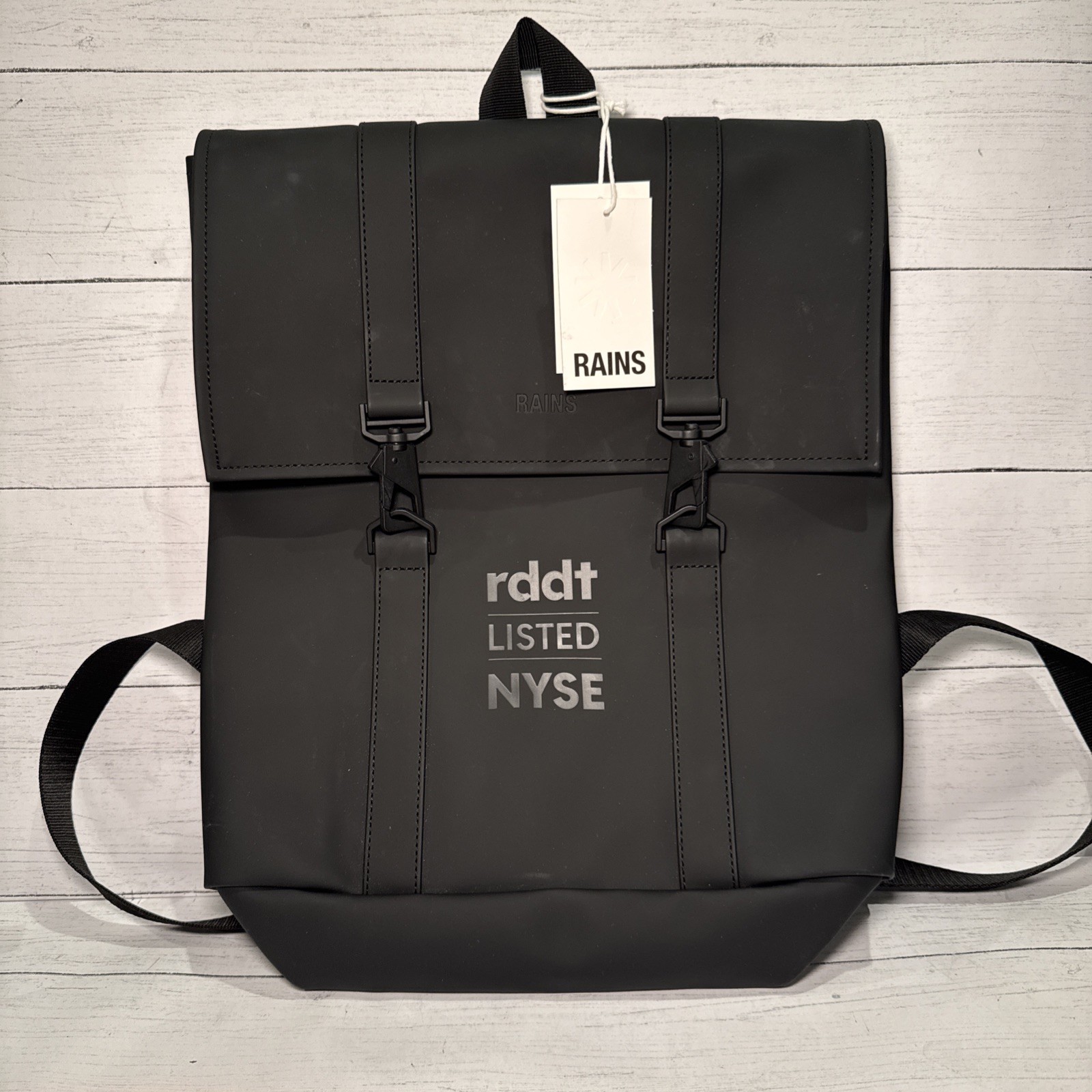RAINS MSN Bag reinterprets the classic school backpack Reddit NYSE Listing.