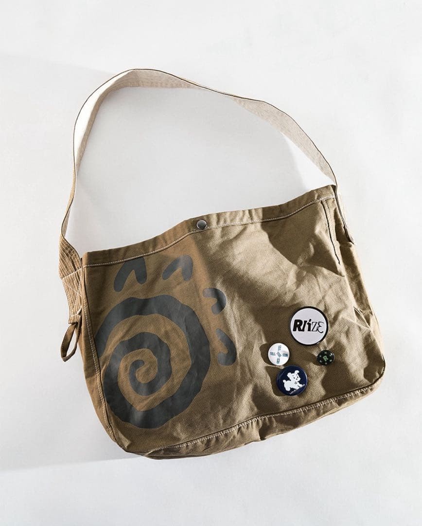 SUNLOVE x RIIZE Odyssey Mail Bag Olive K-pop Collab NEW