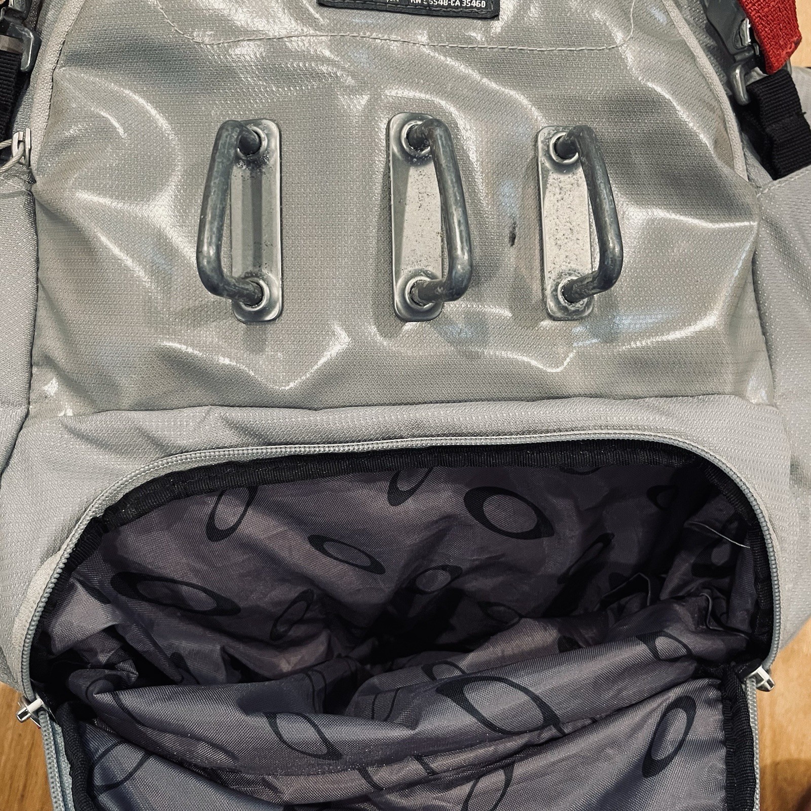 Oakley Big Kitchen Backpack Stone Grey 35L Rare Good Condition See Pics Read Dsx