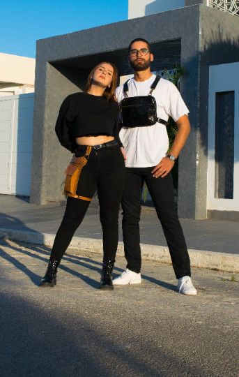 Leather Chest Rig Pouch