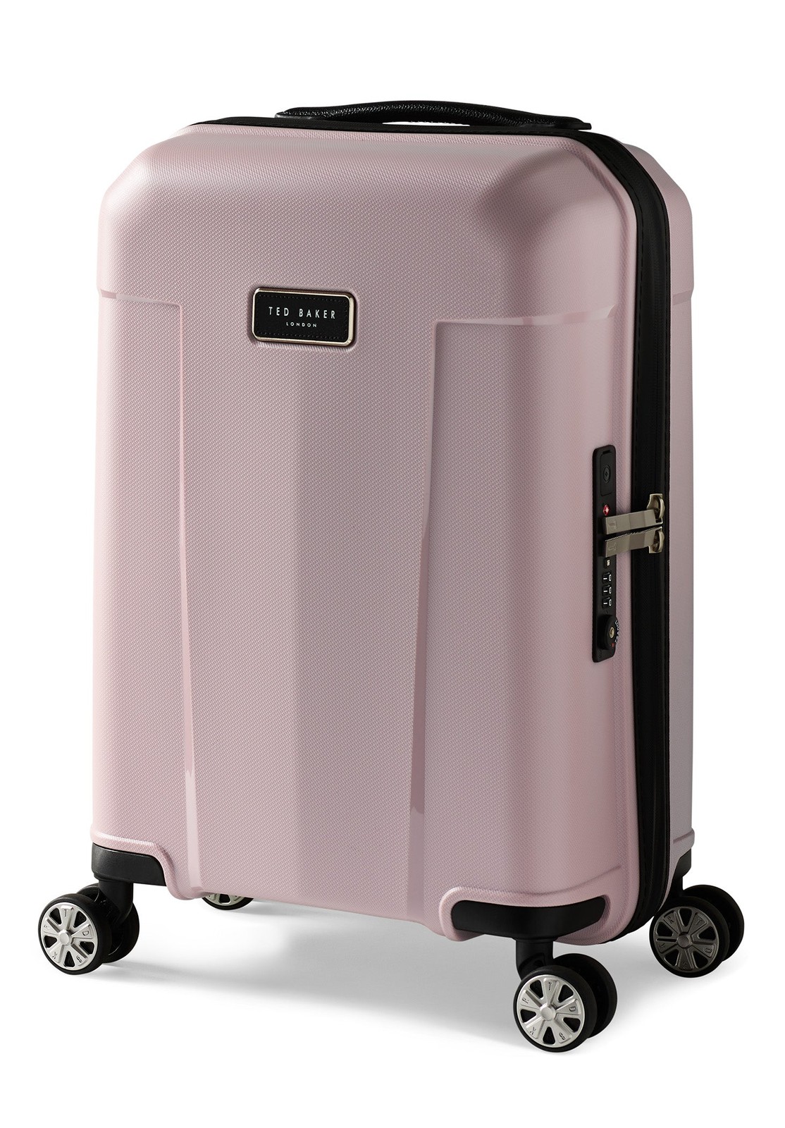 Ted Baker Flying Colours Hardside Trolley 4 Wheel Spinner, 20 Inch Carry On U2