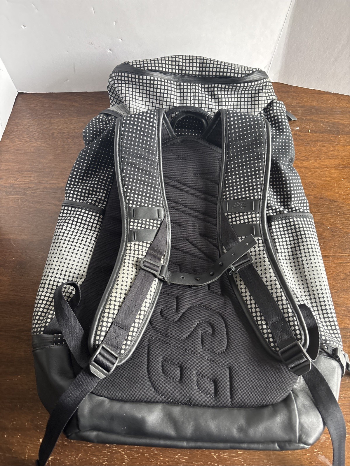 Nike SB Rare Draw String Backpack – Black Gray 22” By 15” By 6”