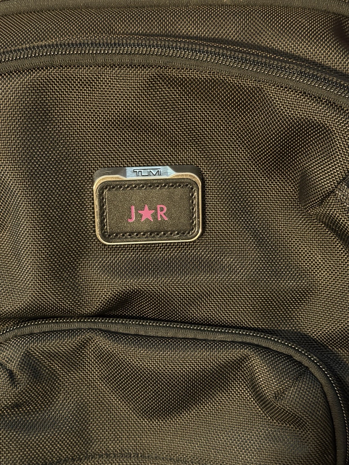 Tumi Alpha Bravo Navigation Backpack Black Laptop Travel Pre-Owned Expandable