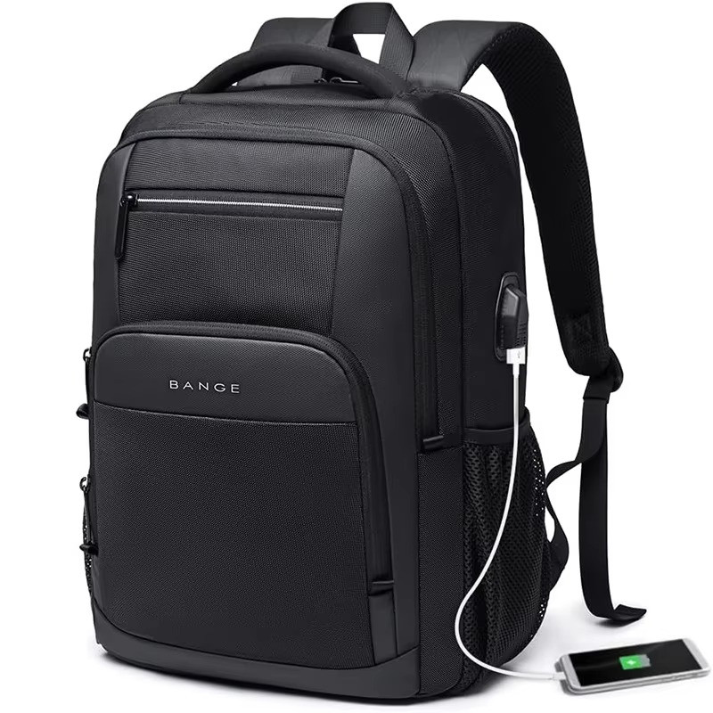 BANGE Laptop Backpack Mens Waterproof Travel Hiking School Bag 15.6″ / 39.6cm US
