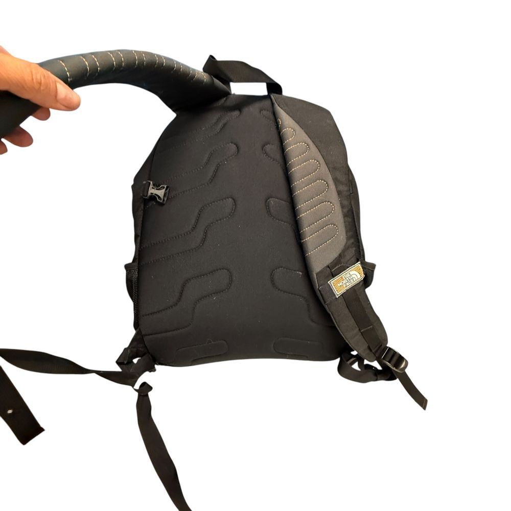 The North Face Black Backpack Daypack Ergonomic Padded Straps Outdoor Adventure