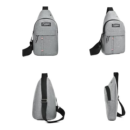 Sling Bag for Men, Multipurpose Cross Body Chest Bag Small Sling Backpack
