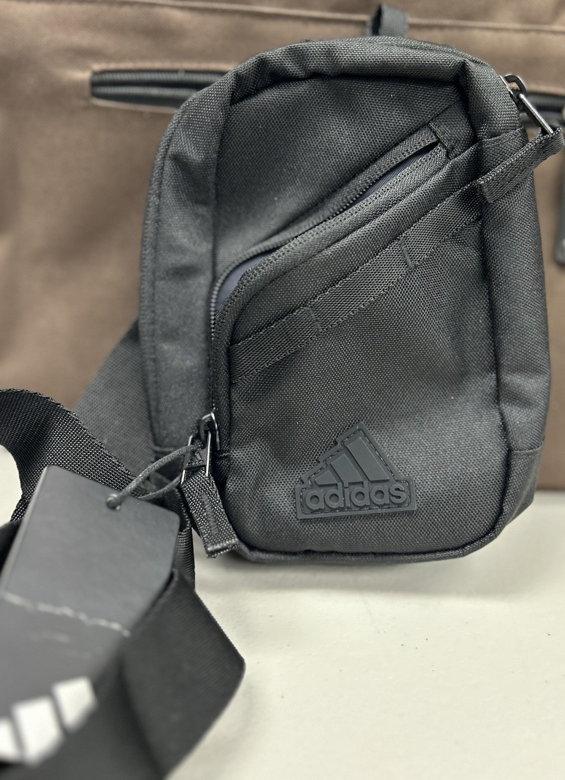 Adidas Prime Mini Sling Crossbody Backpack – Black (NEW)