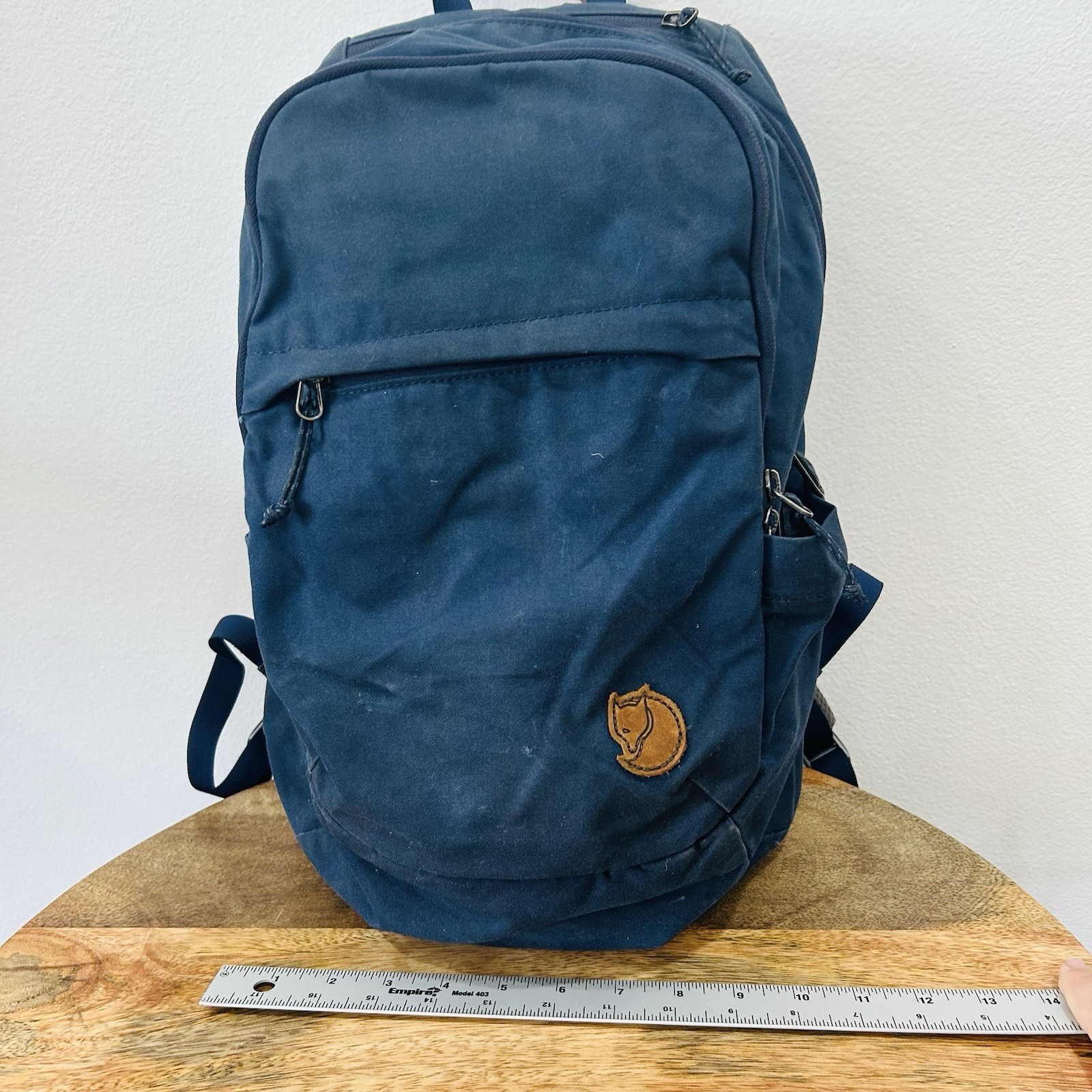 Fjallraven Raven 20L Navy Blue Backpack G1000 Fabric Medium