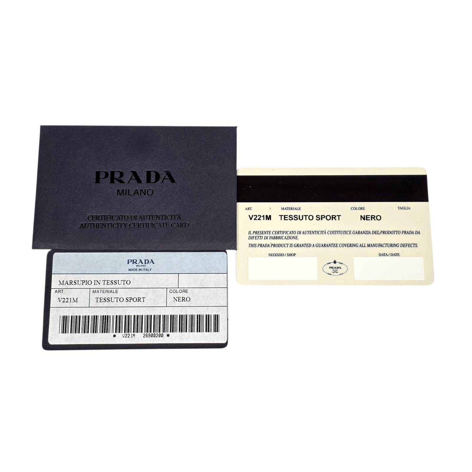 Prada Tesuto Triangle Logo Crossbody Bag V221M 156914674 [P]
