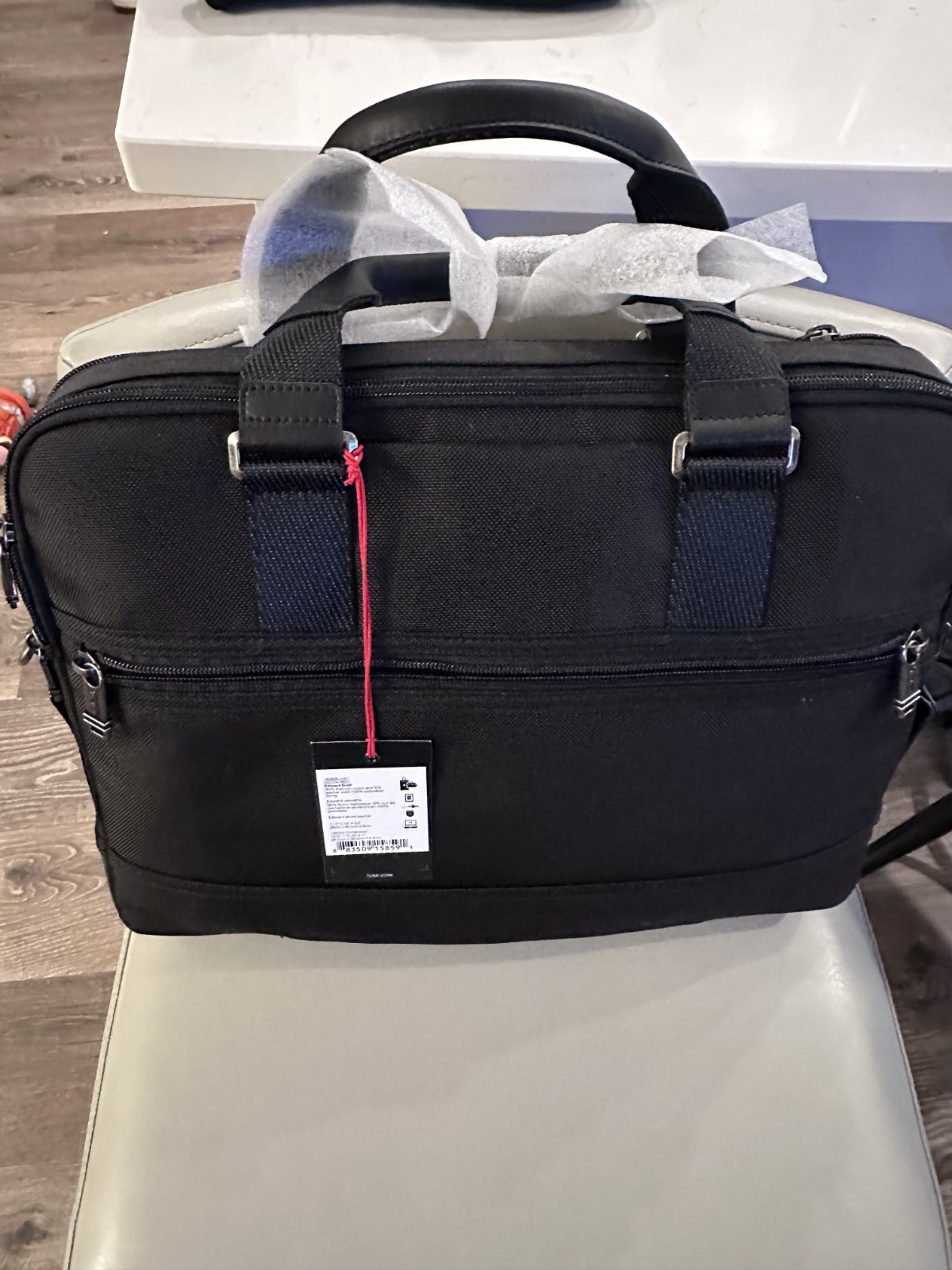 *Brand New* Tumi ‘Edward’ 16″ Briefcase Laptop Bag Ballistic Nylon