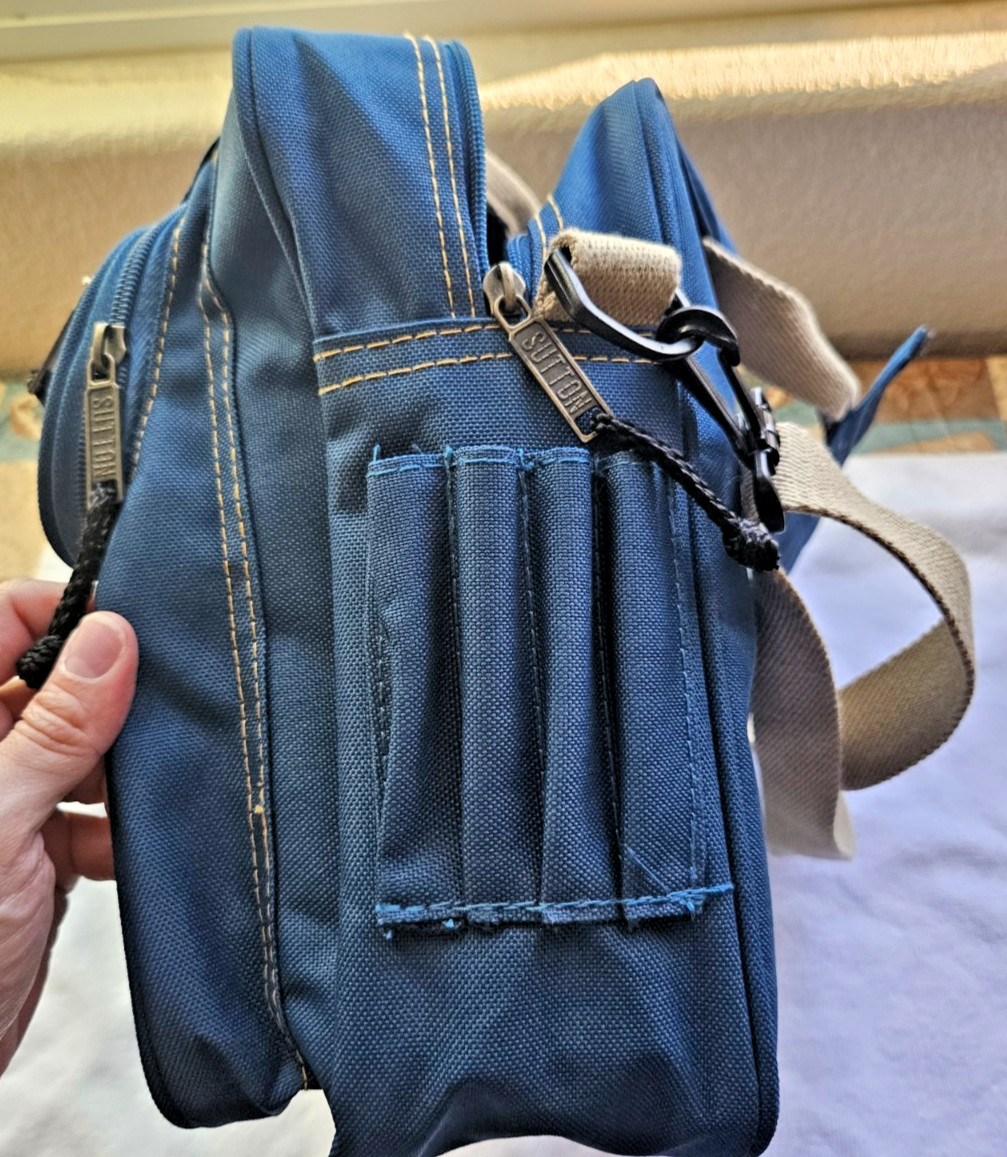 TRAILMAKER Classic Sport Duffel Messenger Bag Blue – Travel Gym Sports Luggage