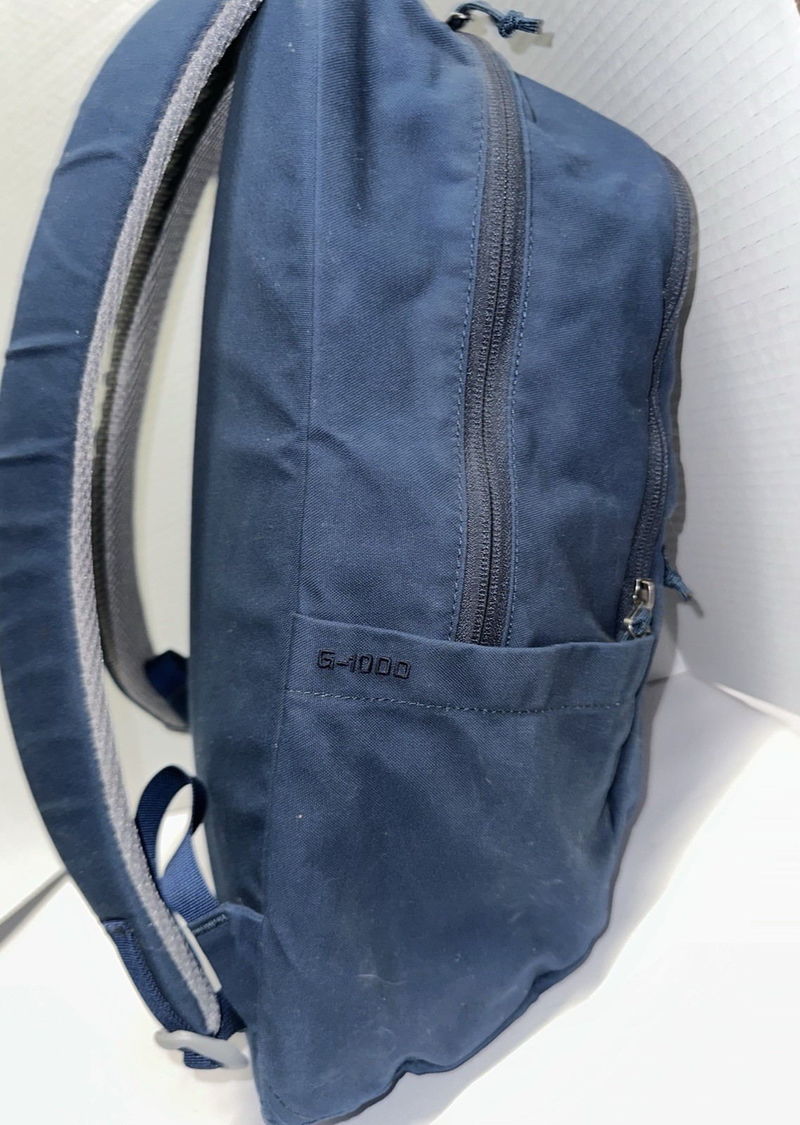 Fjallraven Raven 20L Navy Blue Backpack G1000 Fabric