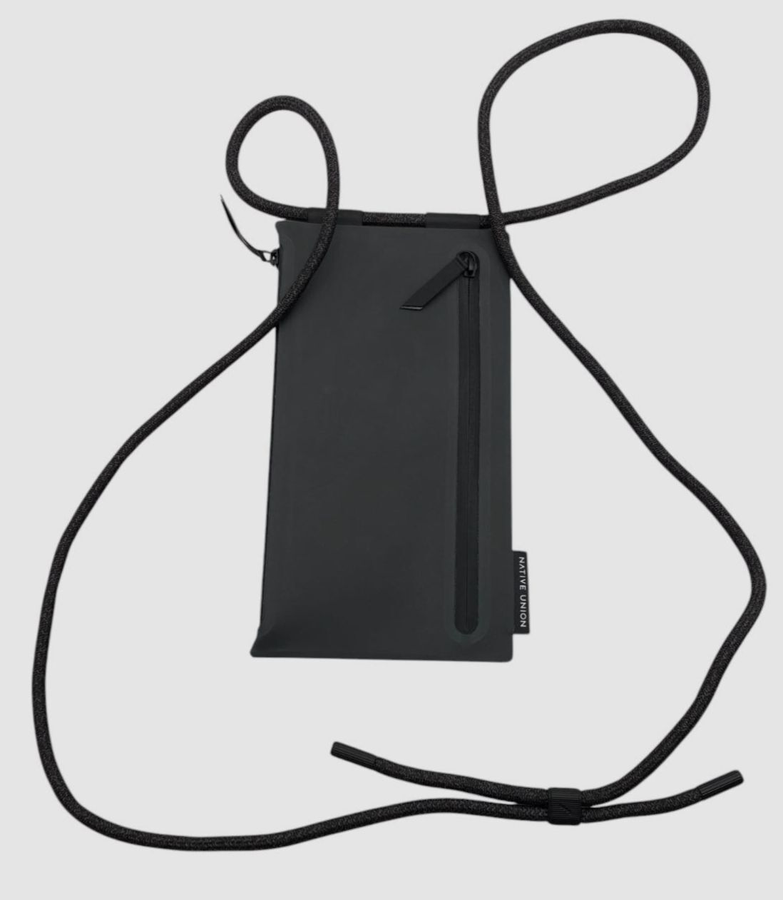Native Union Gray Sling Tech Adjustable Water-Repellent Crossbody Pouch