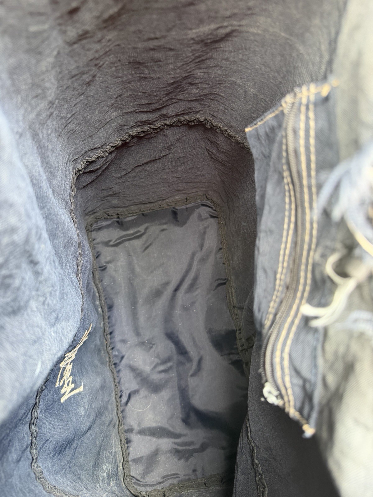 Rare Archival Vintage 90s Stüssy Outer Gear Oversized Nylon Sling Duffel Bag