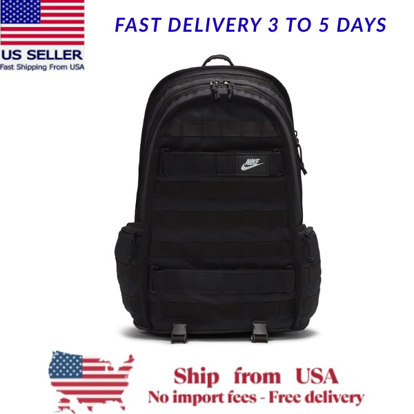 Nike SB RPM Backpack, Black/Black/White