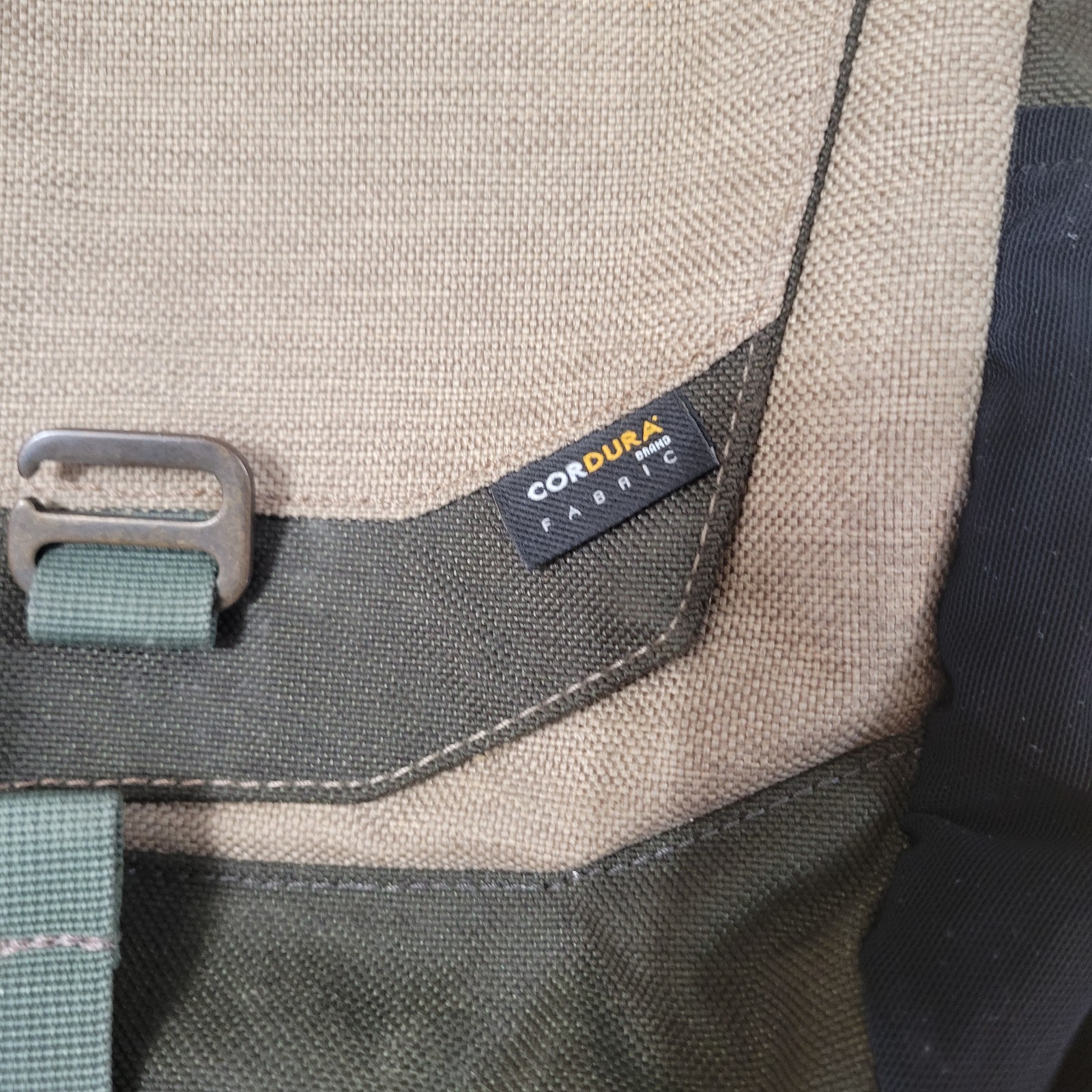 Nice Cabela’s Laptop Office Messenger Bag Corduva Fabric Shoulder Strap Inserts
