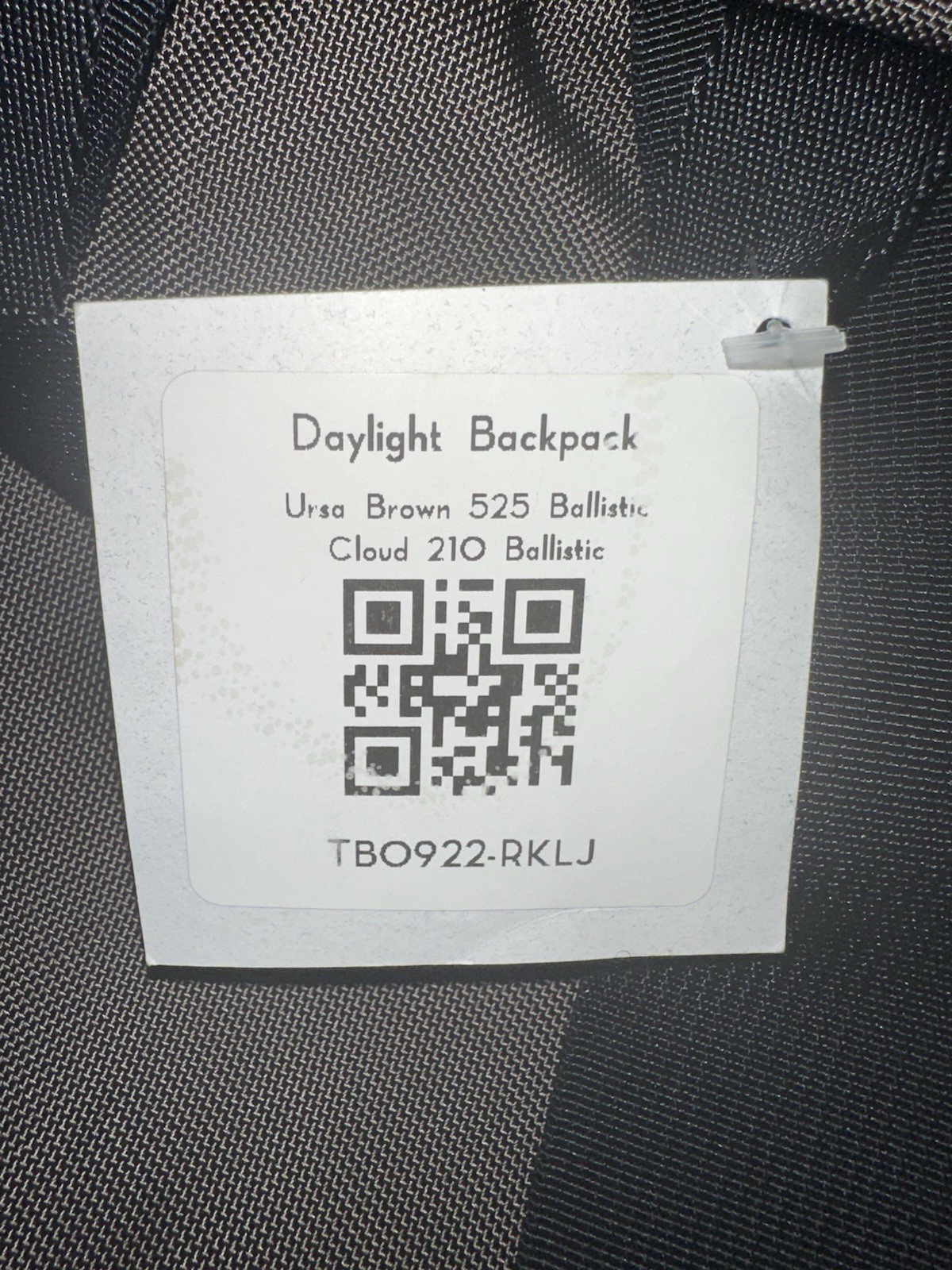 Tom Bihn Daylight Backpack Brown. 17L, Made in USA. New. Read