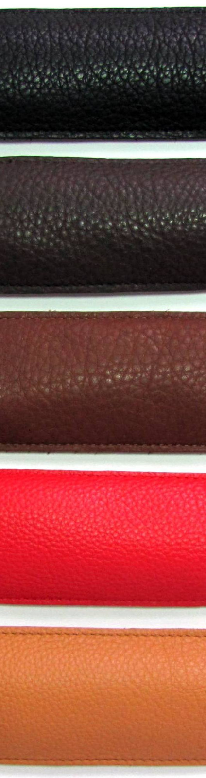 15″ x 1/2″ Genuine Leather Rolling Suitcase/Luggage/Wheel Bag Clip-On Pull Strap