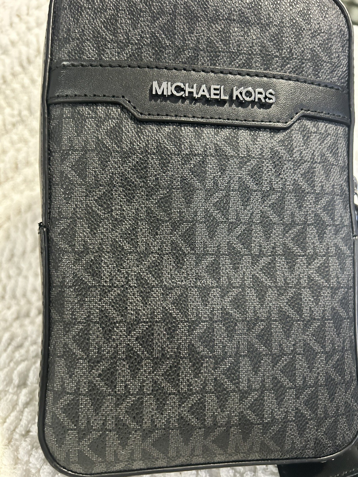 Michael Kors Cooper Men Medium Logo Crossbody Fanny Pack Waist Bag Variation