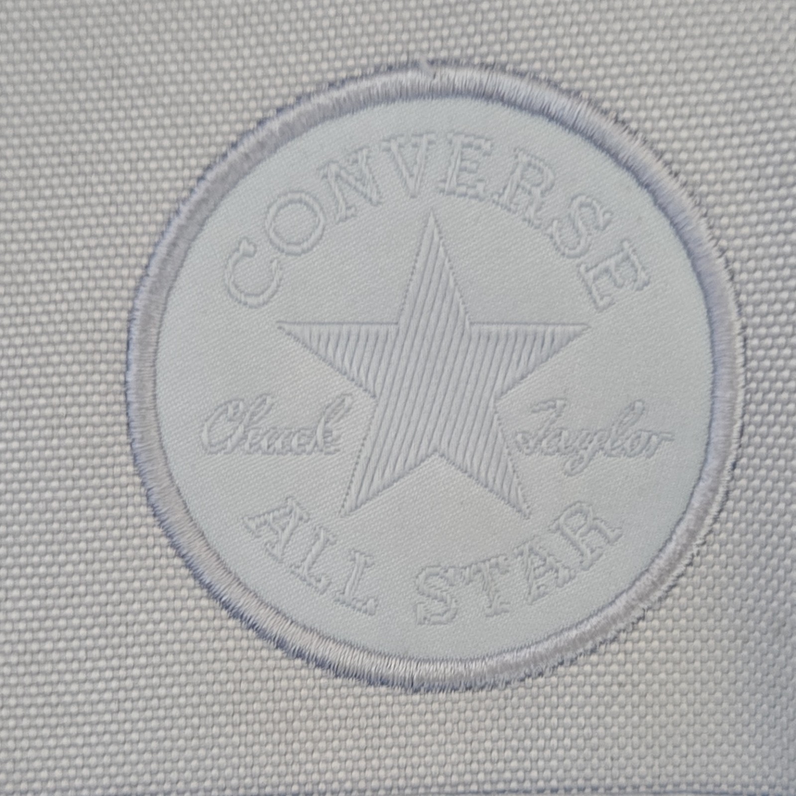 Converse All Star Light Blue Small Crossbody Bag Zip, Adjustable Strap, Pockets
