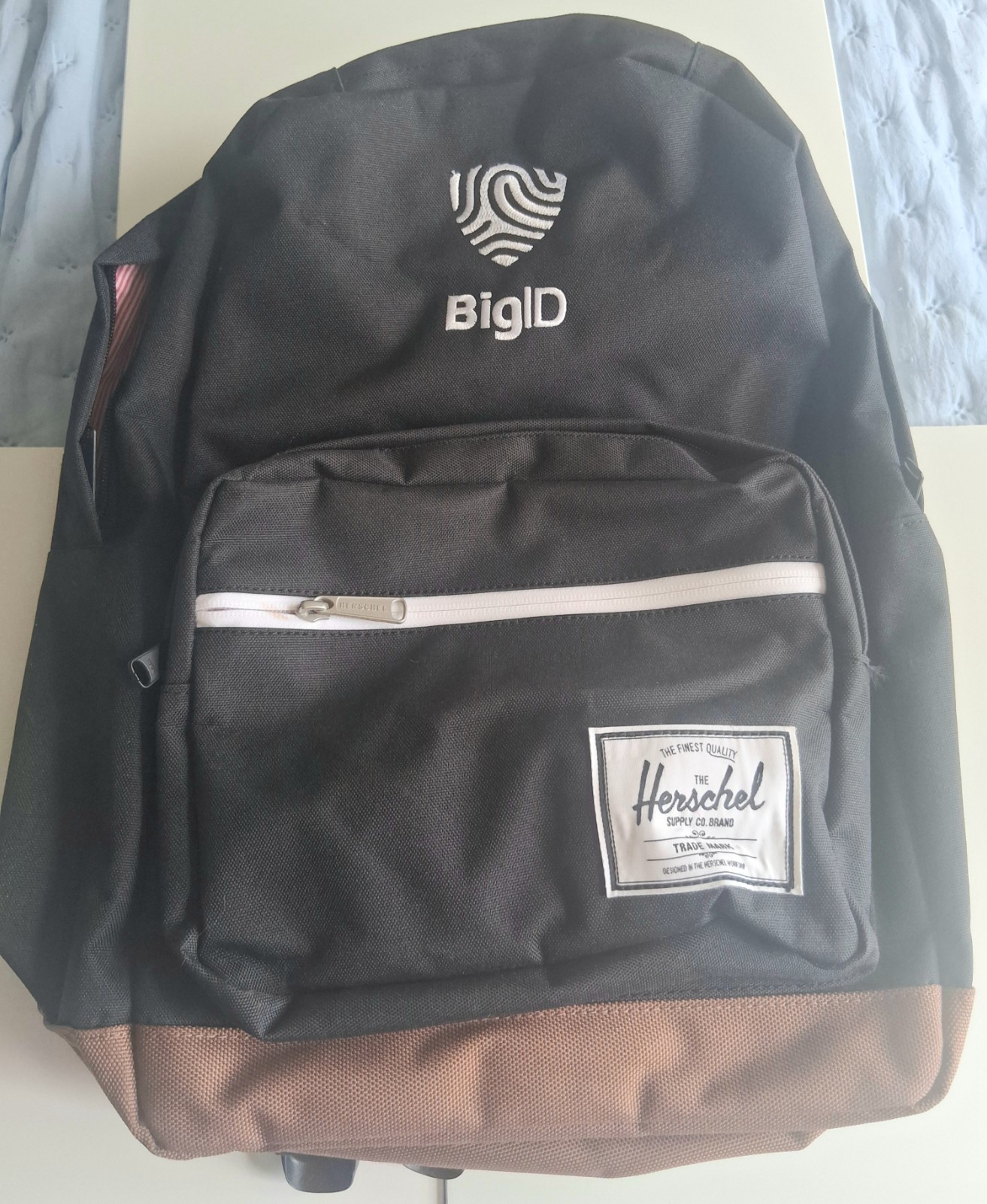 Herschel Pop Quiz 22L Laptop Backpack – Black/Tan