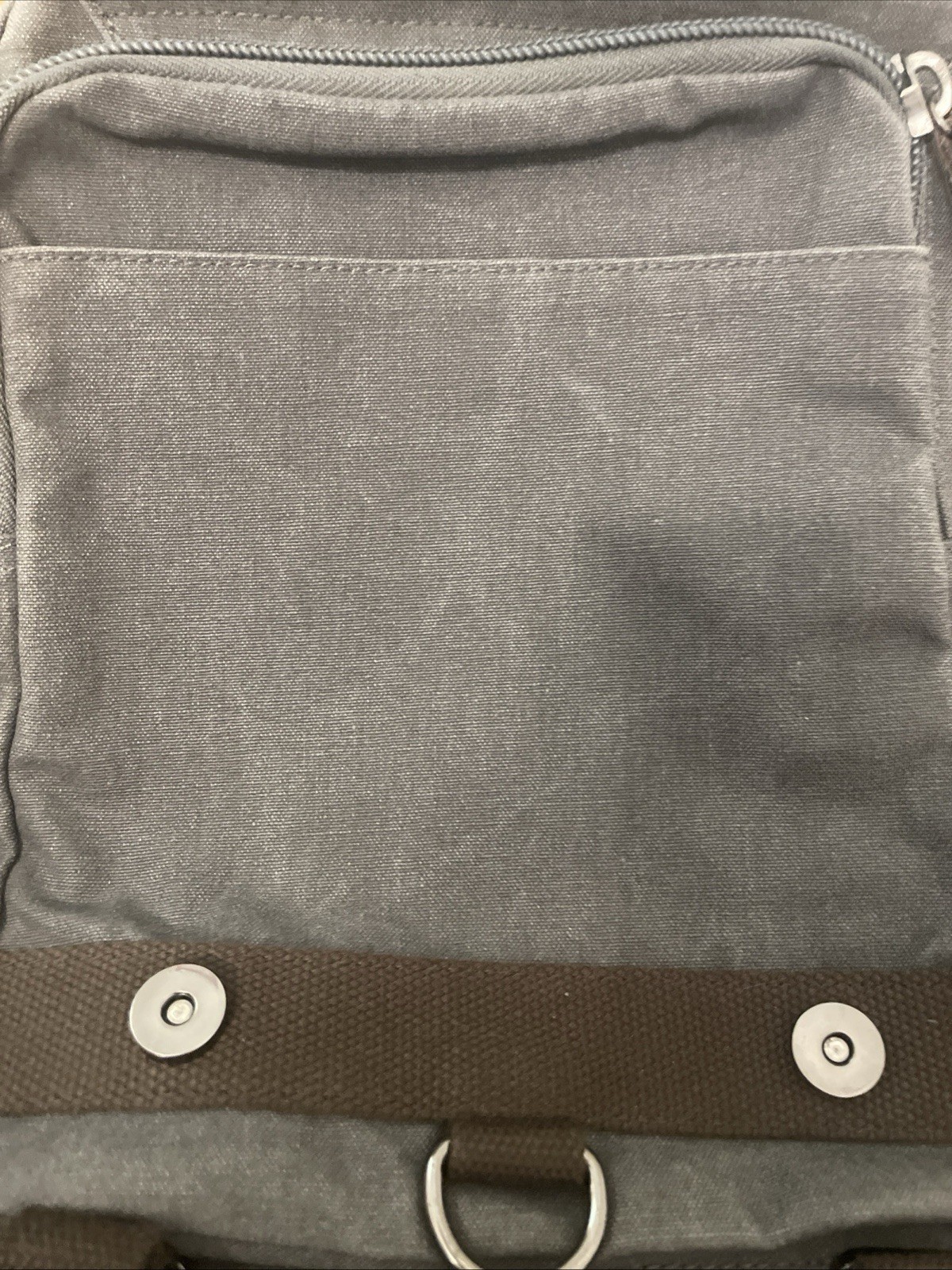 Unisex Canvas Convertible Backpack Rucksack Pack Sling Work Dad Bag Travel
