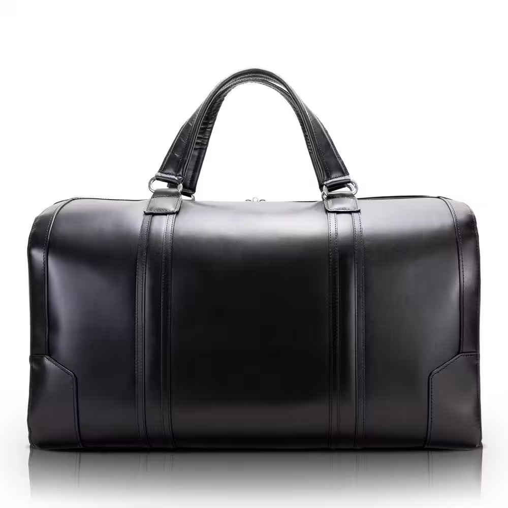 20 In. KINZIE Top Grain Cowhide Leather Carry-All Duffel Bag