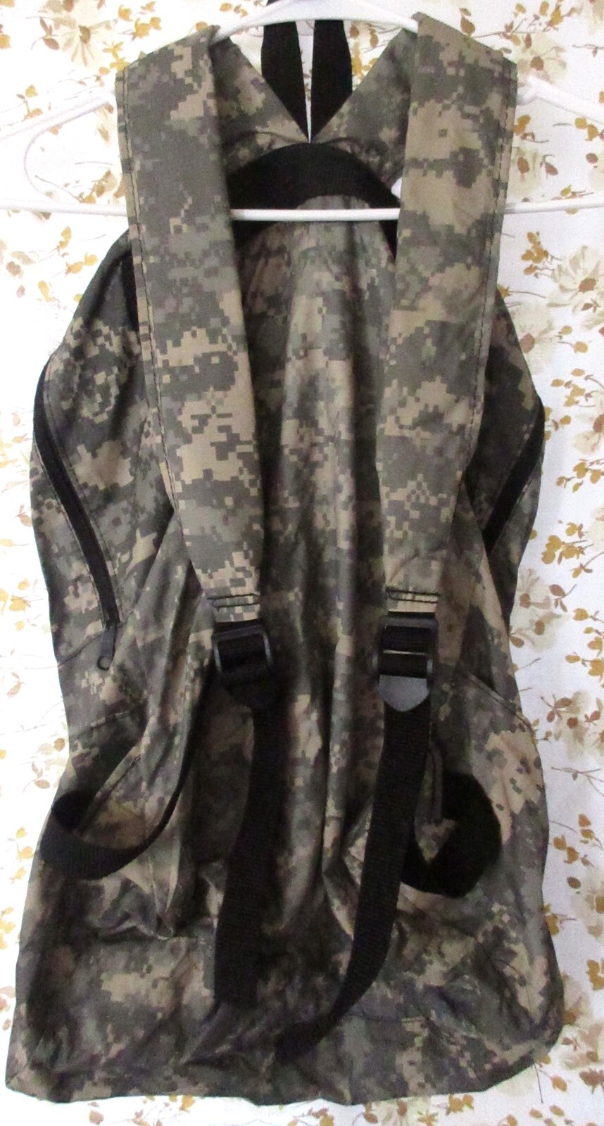 Nylon Camo Backpack and Hat with Local Electrical Union Logo