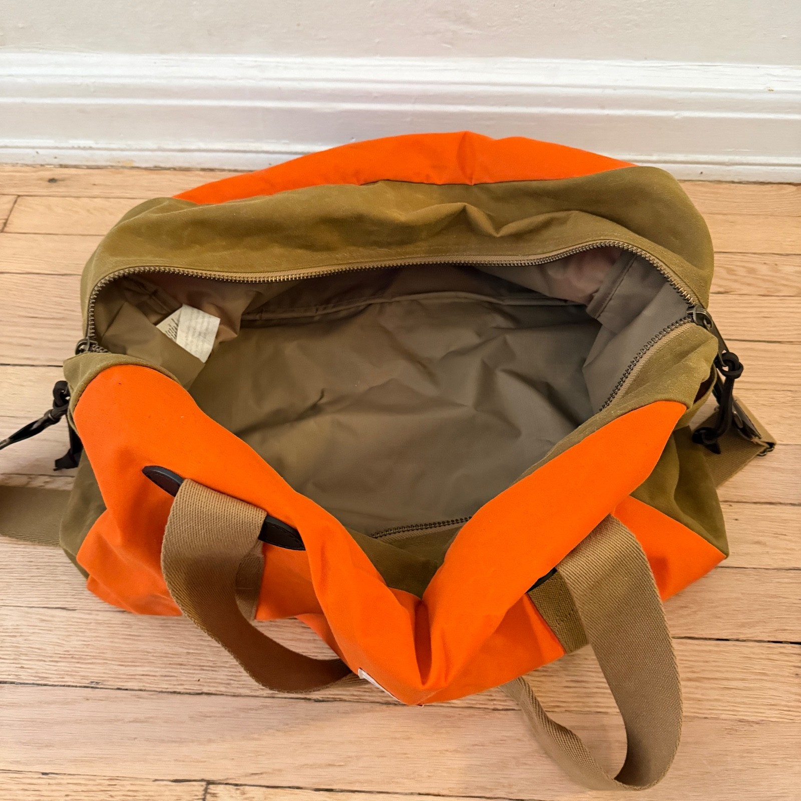 FILSON MEDIUM CANVAS DUFFLE BAG 20263595 Orange/Tan