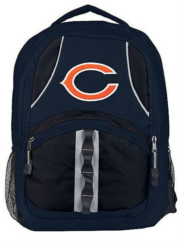 The Northwest NFL Chicago Bears Captain Backpack NFL Fan Padded Back Mesh Sides