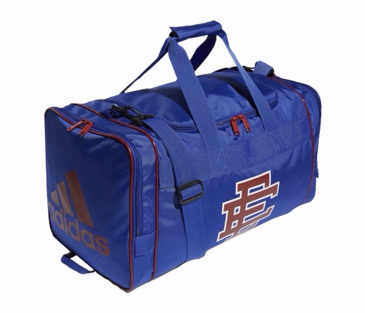 Adidas X Eric Emanuel Team Royal Blue Team Power Red Gym Duffle Bag