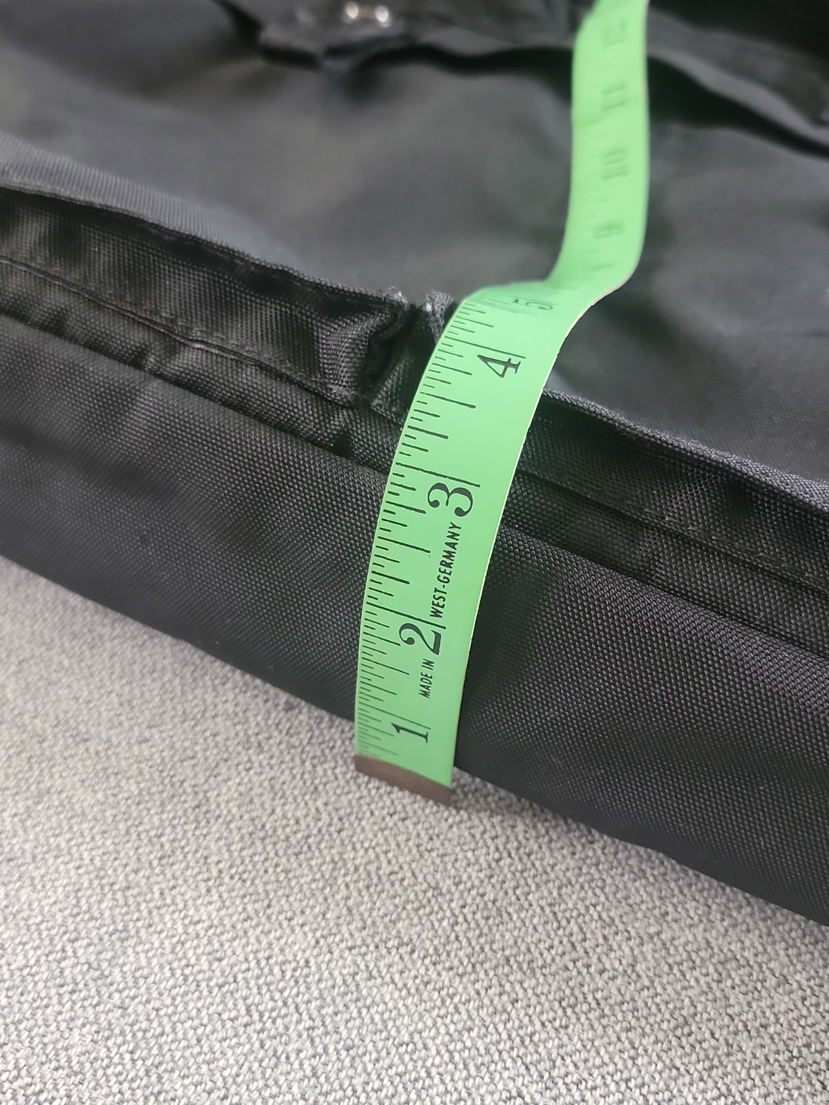 RARE Ralph Lauren Military Army Black/Camo Insulated Nylon Laptop Briefcase Bag