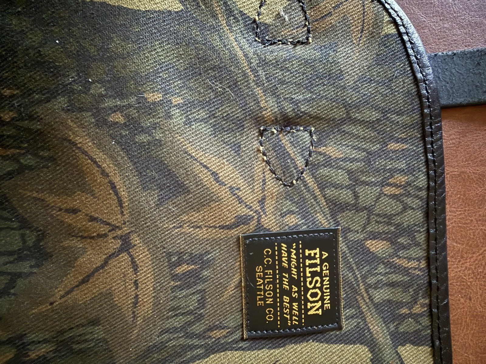 Filson Rugged Twill Rucksack Backpack Camo